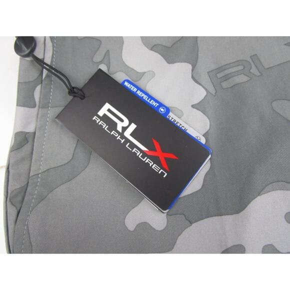 Ralph Lauren RLX Dillards Golf Shorts 9" Grey Camo Stretch Peformance Men's 33 - Picture 3 of 4